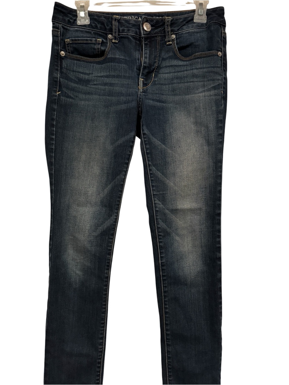 American Eagle Outfitters Women’s Faded Dark Indigo Skinny Jeans